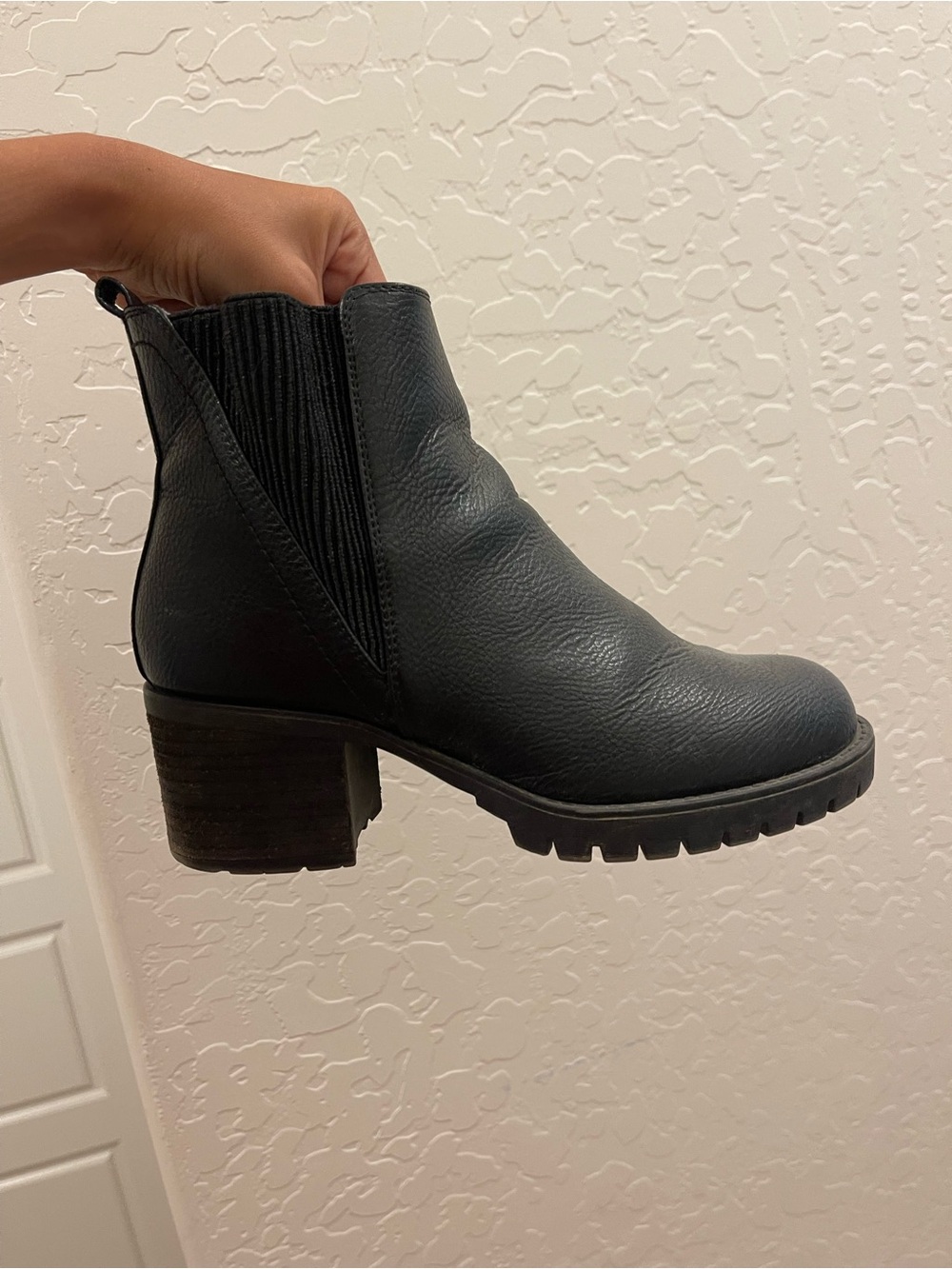 Black boots